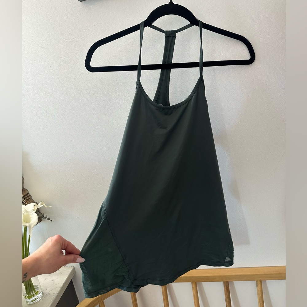 Dark Green Women's Halter Top
